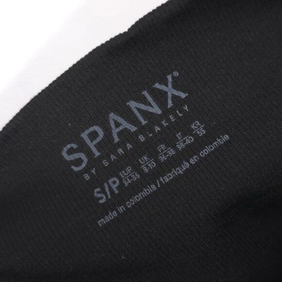 SPANX Women's Curved Lines Seamless Leggings SMALL/ P Black Gray - Picture 2 of 9